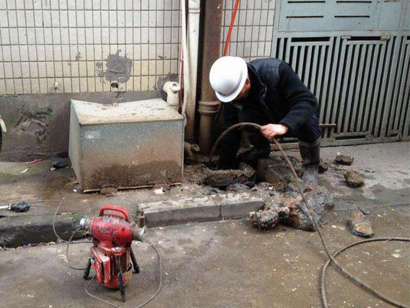 小金疏通下水道-洗菜池疏通